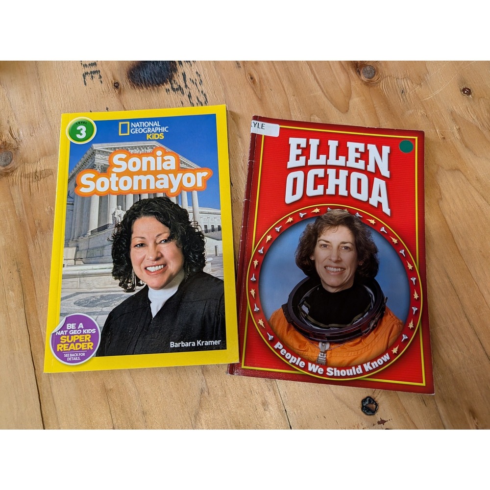 National Geographic Kids Sonia Sotomayor & Ellen Ochoa Books Kids OS Multi Good
